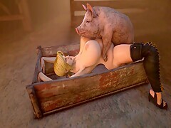 Pig Hentai Porn - A hentai pig fucking a hot girl - Bestialitylovers - Watch Free Porn Video